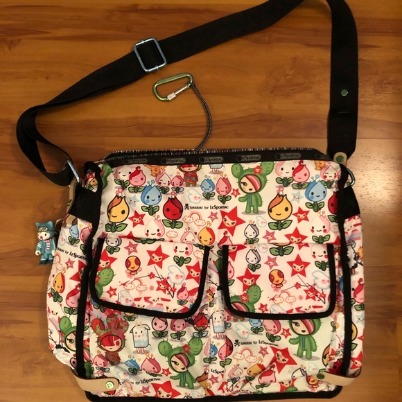 Lesportsac Bags Lesportsac Original Tokidoki Messenger Bag Poshmark